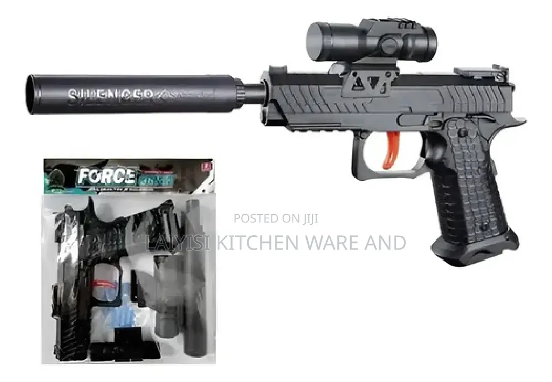 Water Ball Launcher Toy Gun F Children Acting Movies Realistic Pistol