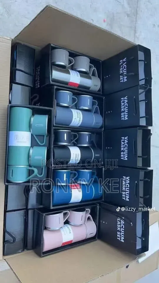 3 in 1 Vaccum Flask Gift Set
