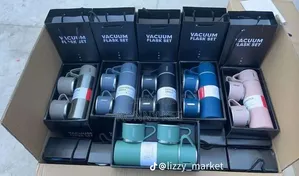 3 in 1 Vaccum Flask Gift Set
