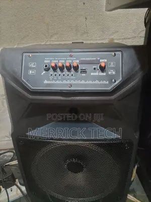 CTC Ct-1210 Rechargeable Speaker - 12 Inch 10,000w Pmpo With Mic