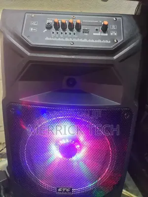 CTC Ct-1210 Rechargeable Speaker - 12 Inch 10,000w Pmpo With Mic