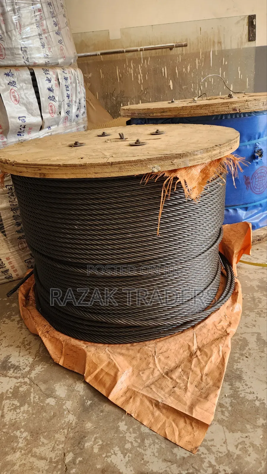 Steel Wire Rope 16mm Industrial Heavy-Duty Used for Lifting Heavy Item