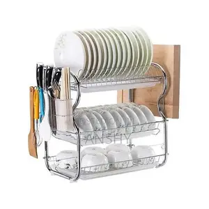 Original Premium 3-Tier Chrome Dish Drying Rack