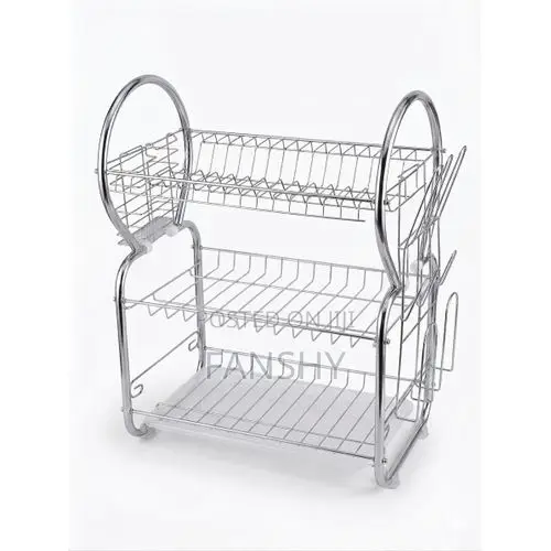 Original Premium 3-Tier Chrome Dish Drying Rack