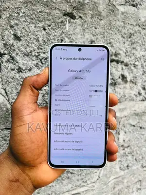 New Samsung Galaxy A35 256 GB White