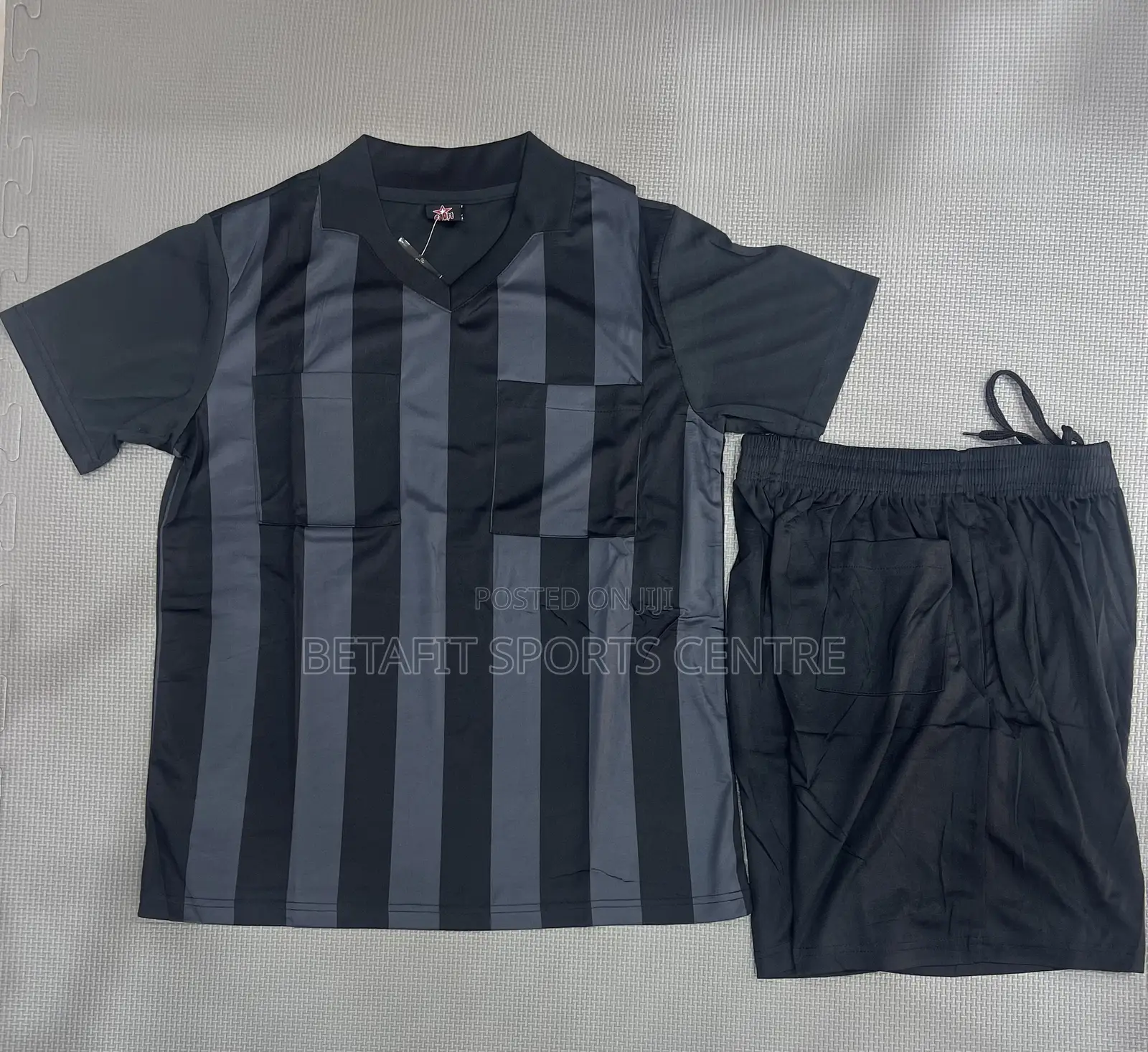 Referee Jersey (Red Black)