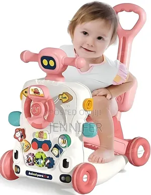 6 in 1 Baby Walker for Babies Push Walker With Music