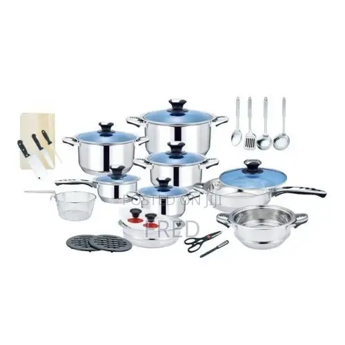Kaisa Villa 21-Piece Stainless Steel Cookware Set