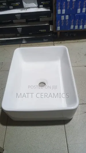 Rectangular Worktop Basin