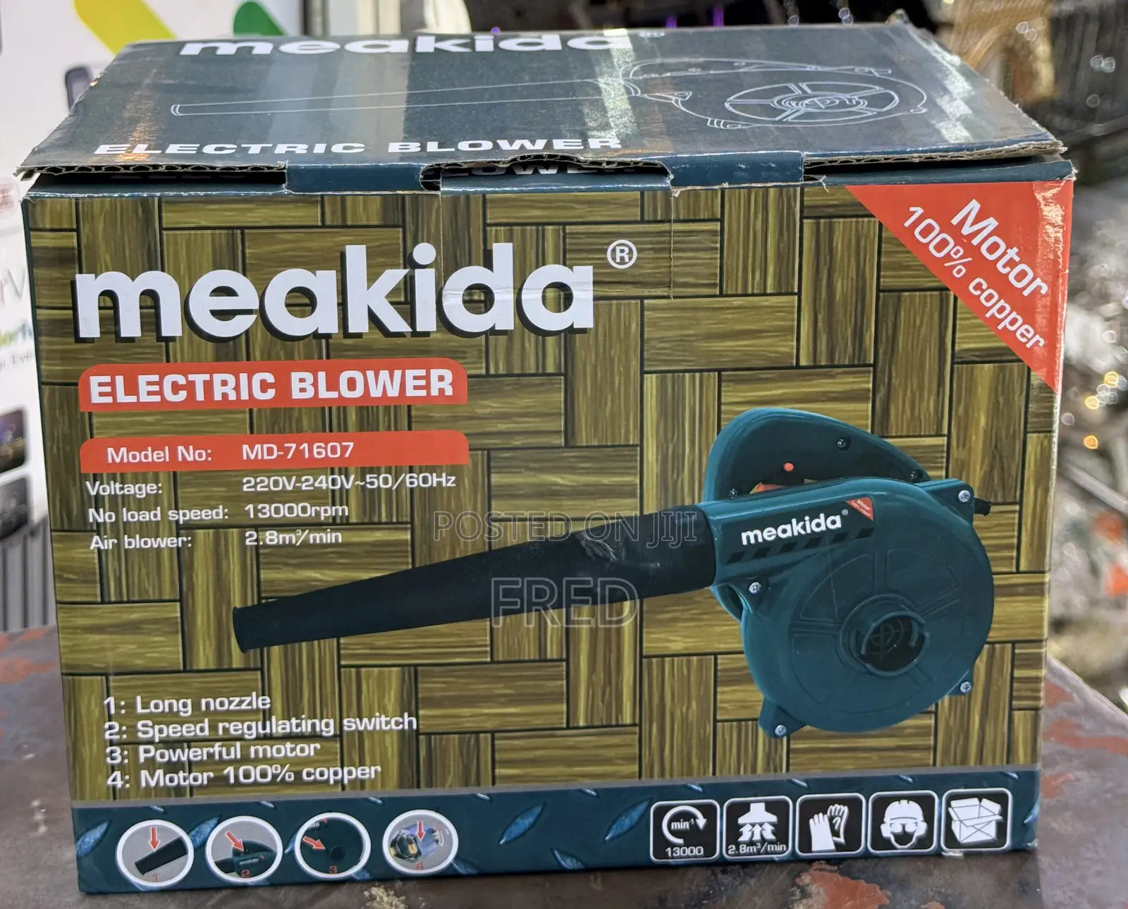 This Is a Meakida MD-71607 Electric Blower