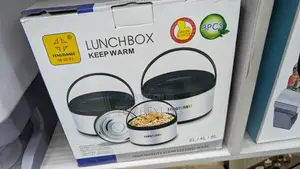 3pcs Insulated Casserole Food Warmer Hot Pot Lunch Box