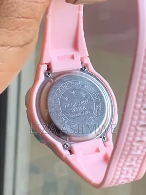 Huiker HK620 Kids Watch Features a Pastel Pink Silicone Strap