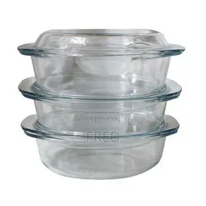 Fenix Oval Tempered Glass Casserole Dish