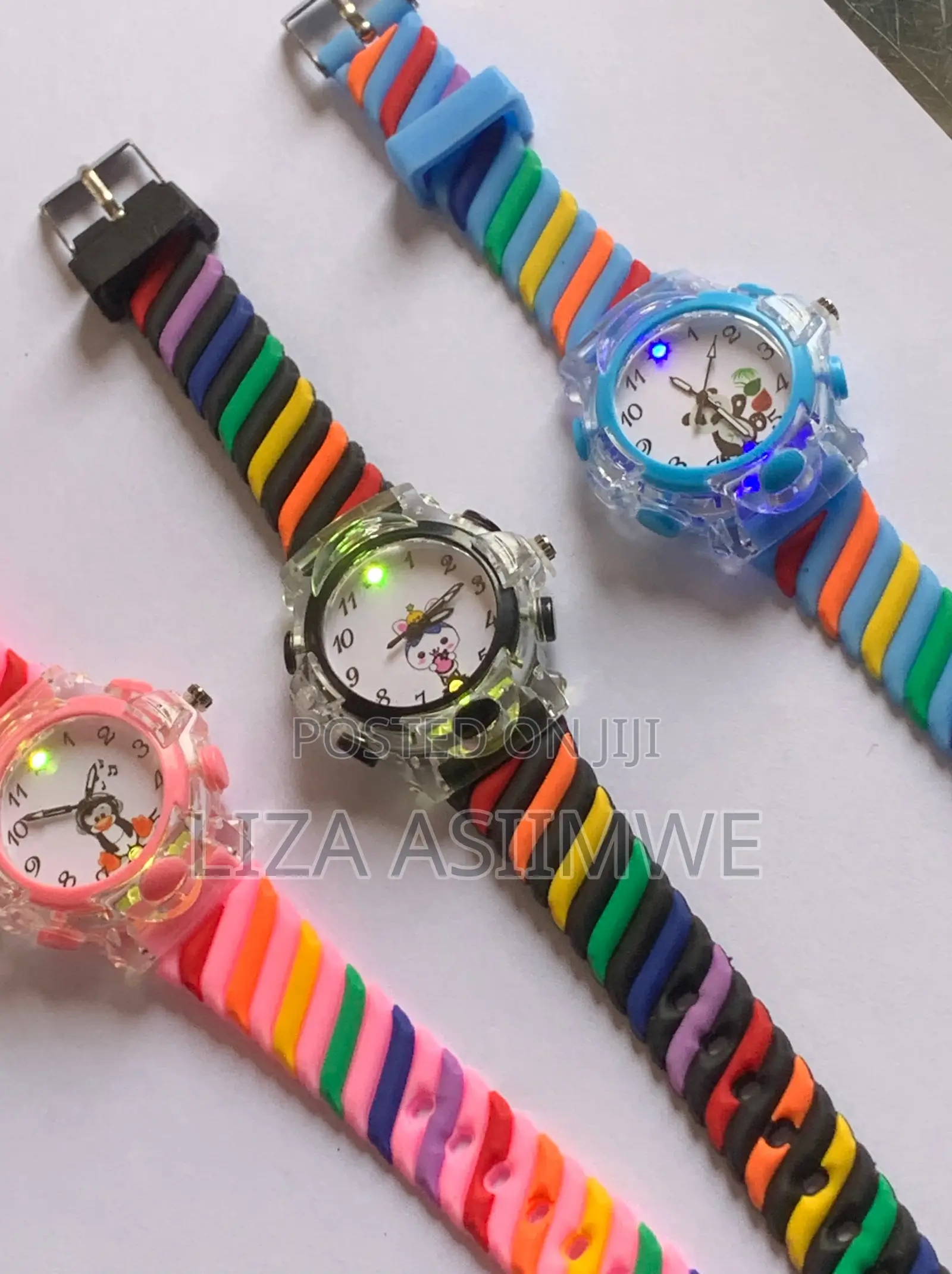 Children's Analog Watches Feature Colorful, Spiraled Silicone Straps