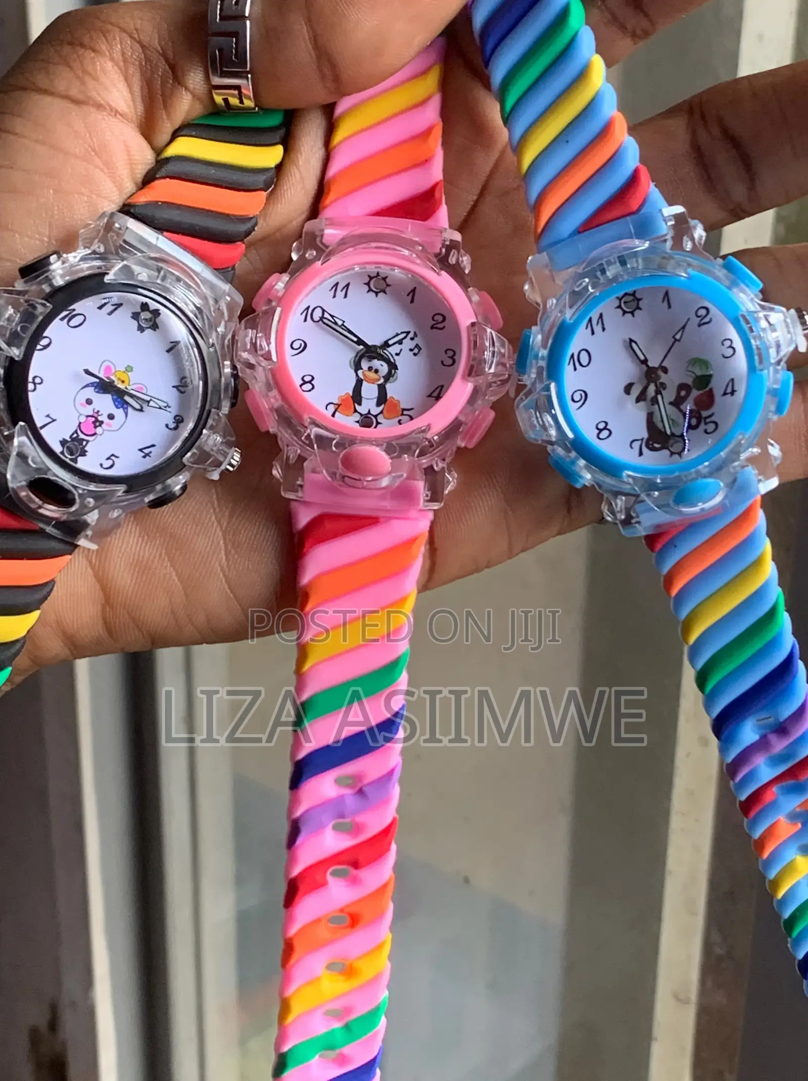 Children's Analog Watches Feature Colorful, Spiraled Silicone Straps