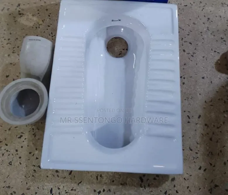 Toilet Squatting Pan With P Trap Blossom Good Quality (All Types)