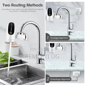 3-in-1 Electric Hot Water Tap With Purifier | Instant Heating Faucet