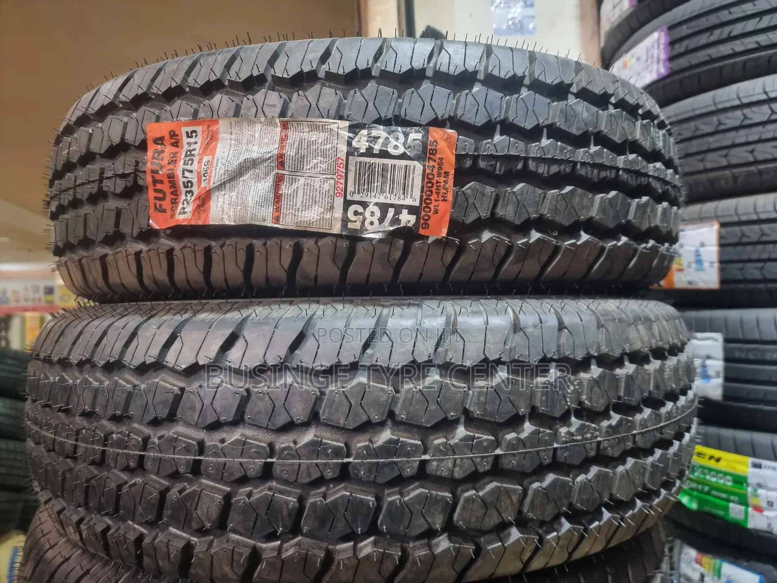 235/75r15 Futura Tires USA Made