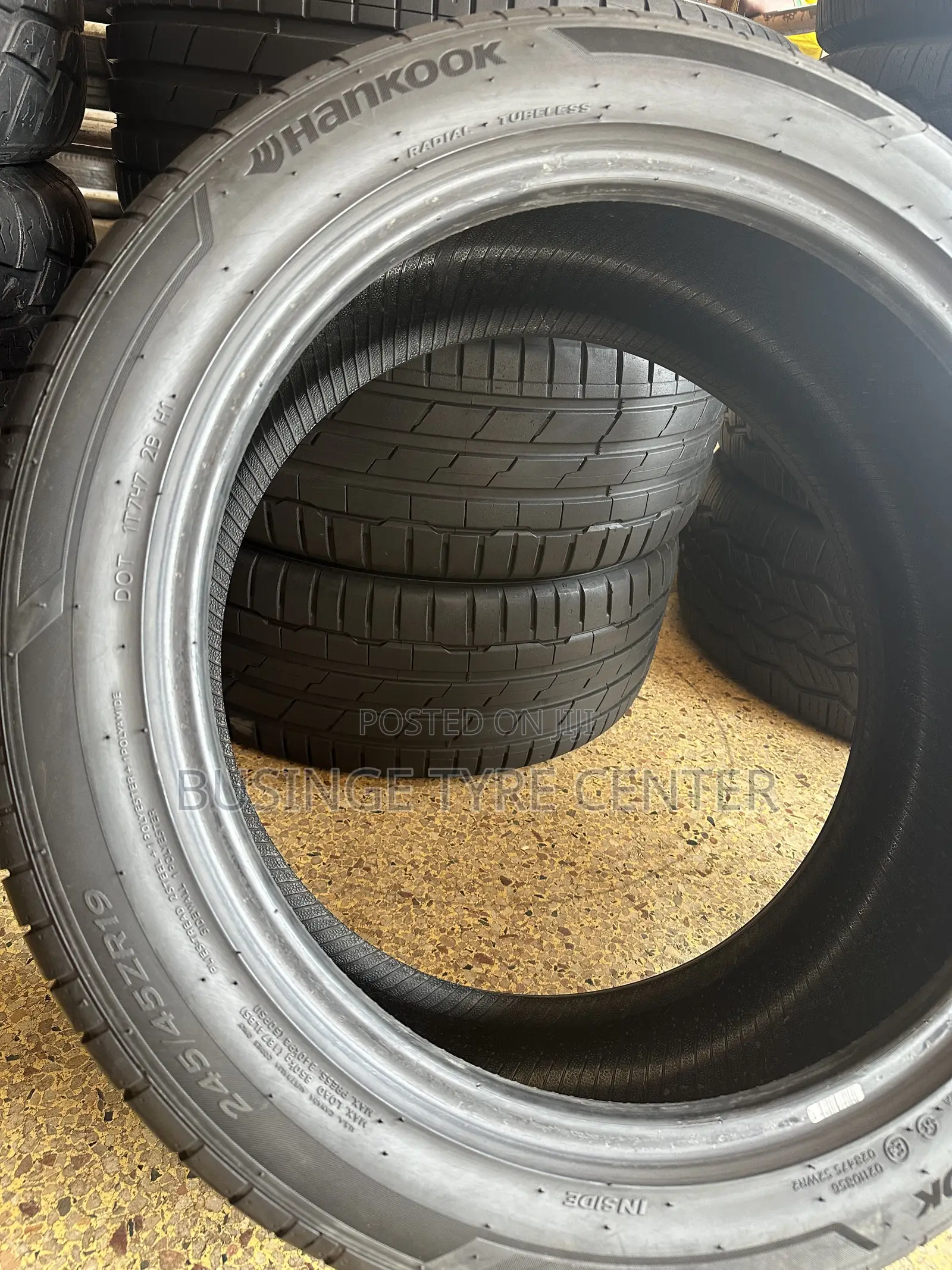 245/45zr19 Hankook Japan Used Tires Good Condition