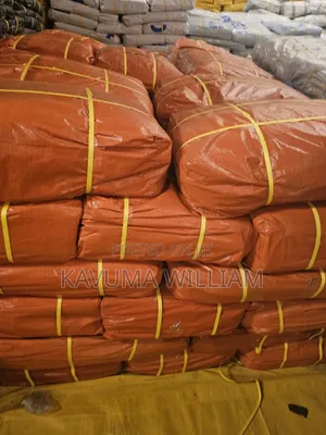 Orange Tarpaulin Available