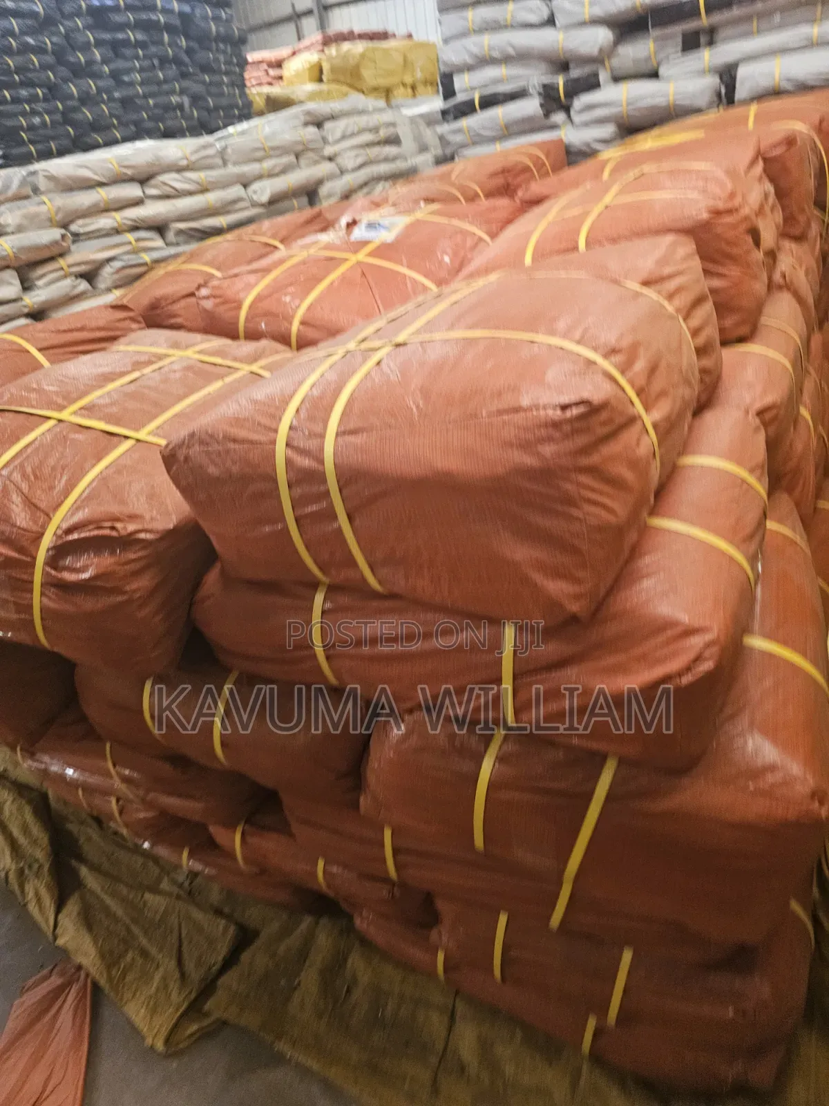 30x30 Orange Tarpaulin Center