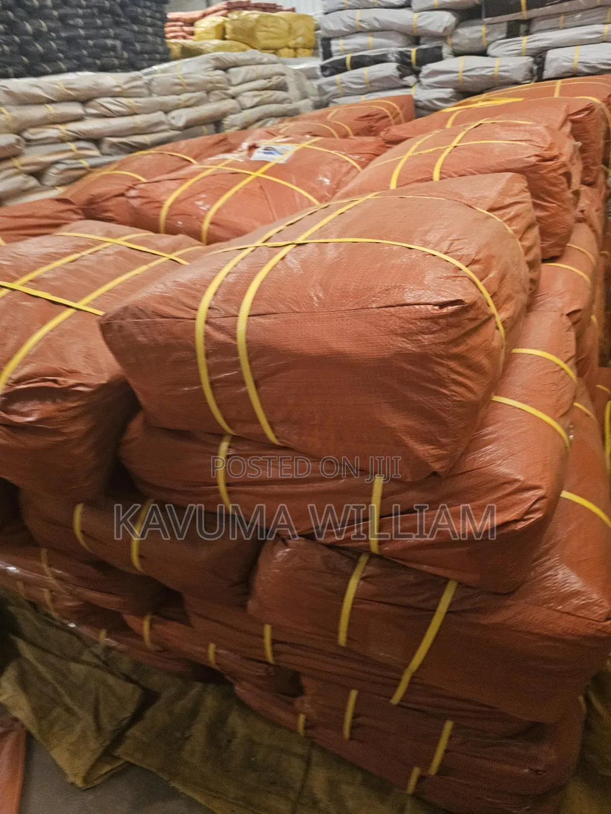 30x30 Orange Tarpaulin Center