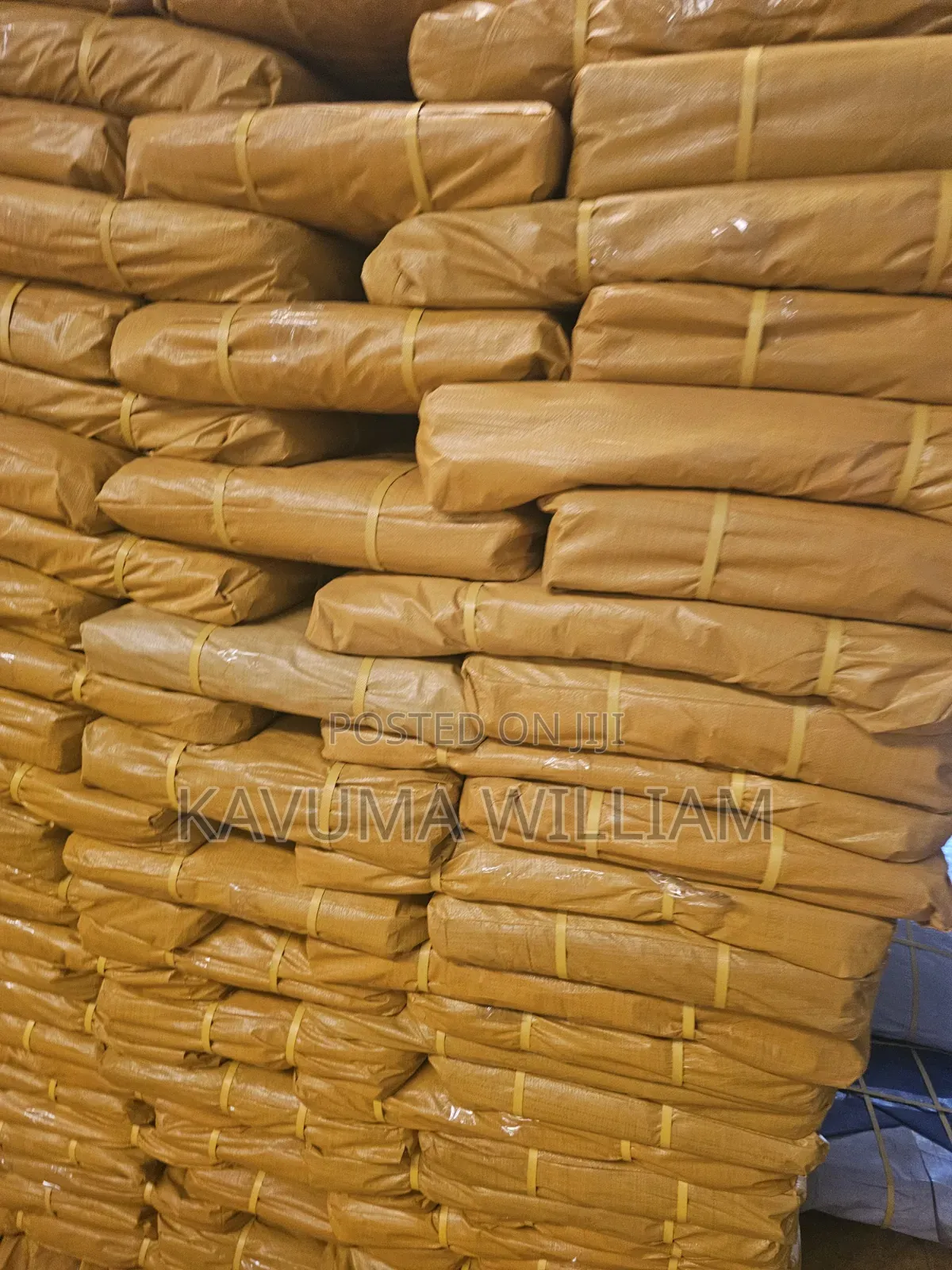 18x18ft Yellow Tarpaulin Center