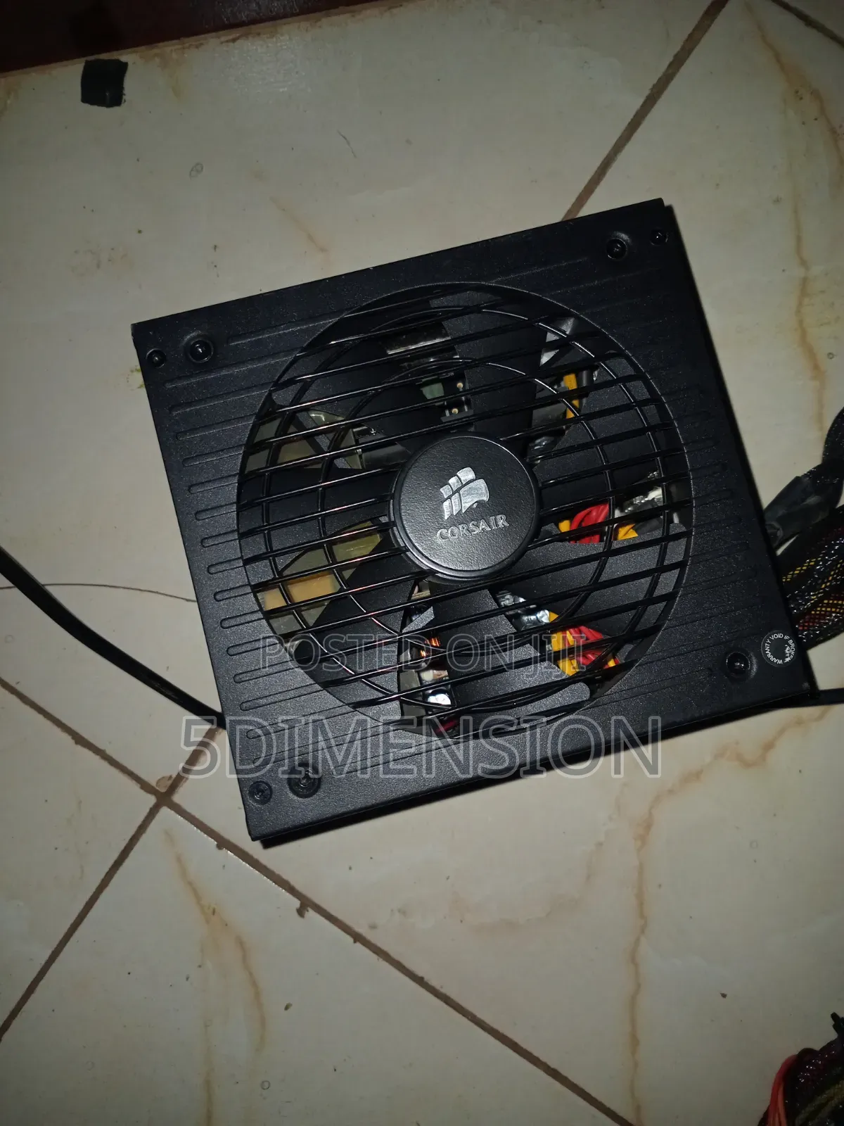 650 Watts Corsair Power Supply Unit