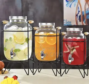 Glass Juice Dispenser