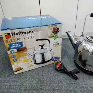 Hoffmans Electric Whistling Kettle (6L Capacity).