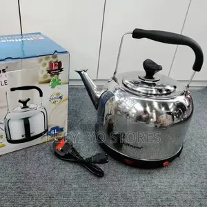 Hoffmans Electric Whistling Kettle (6L Capacity).