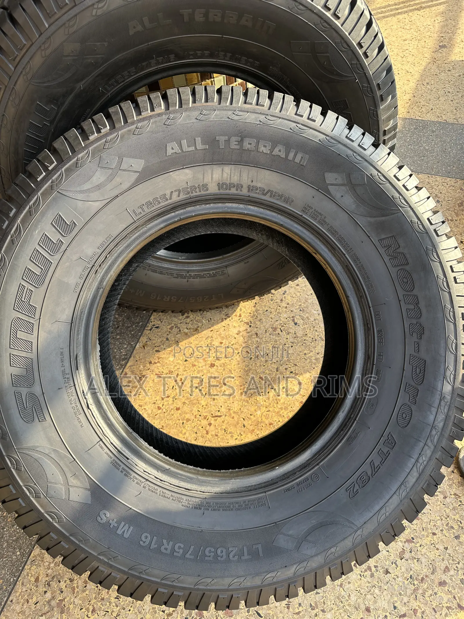 265/75r16 Sunfull Foreign Used Tyres Only One Week Driven