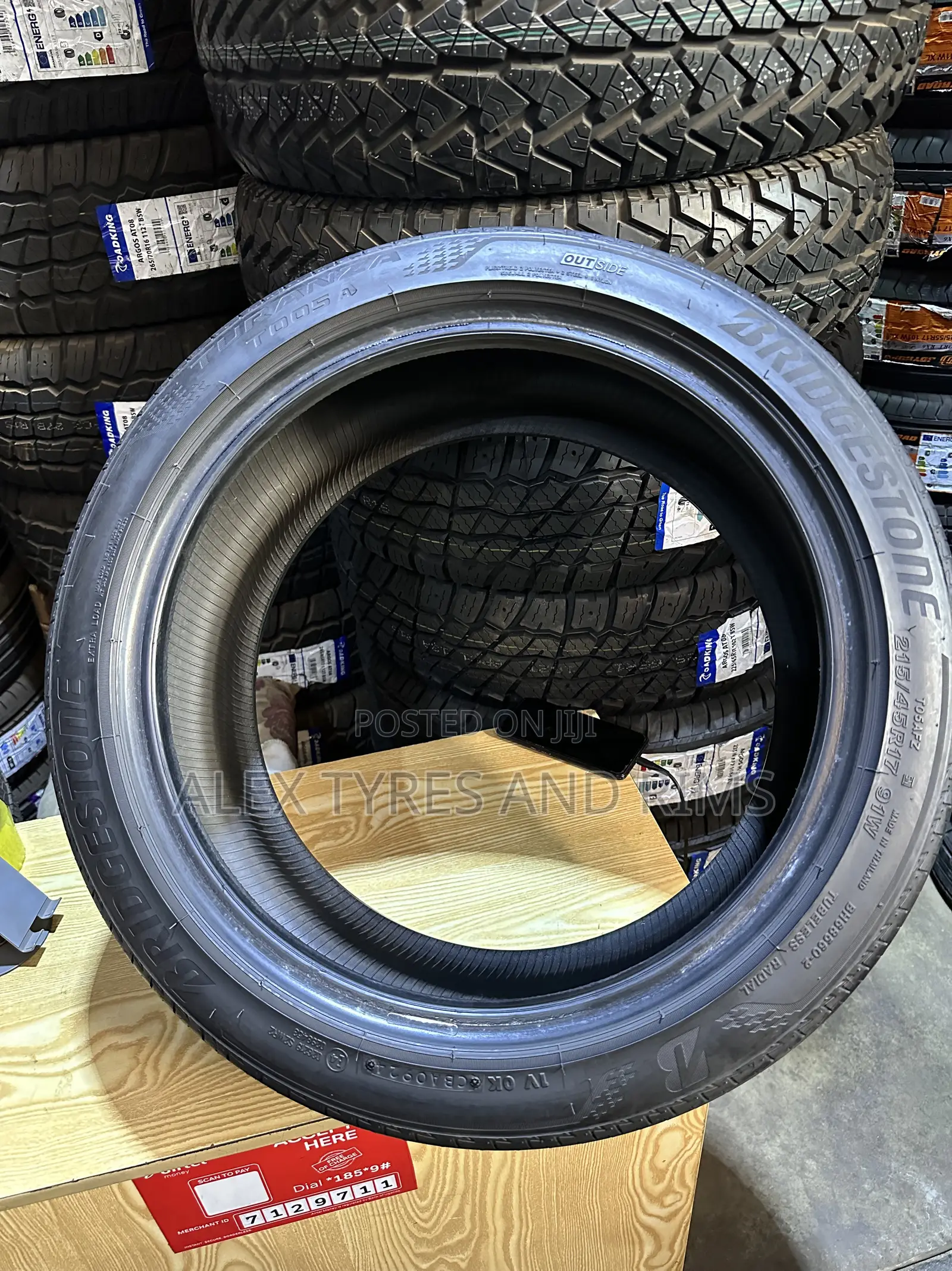 215/45r17 Bridgestone Foreign Used Tyres