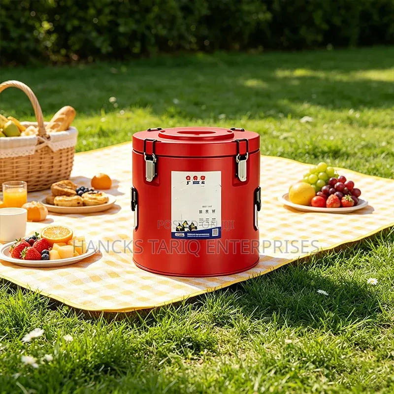 Set of Insulated Thermal Food / Soup Buckets (Hot Pot Containers)