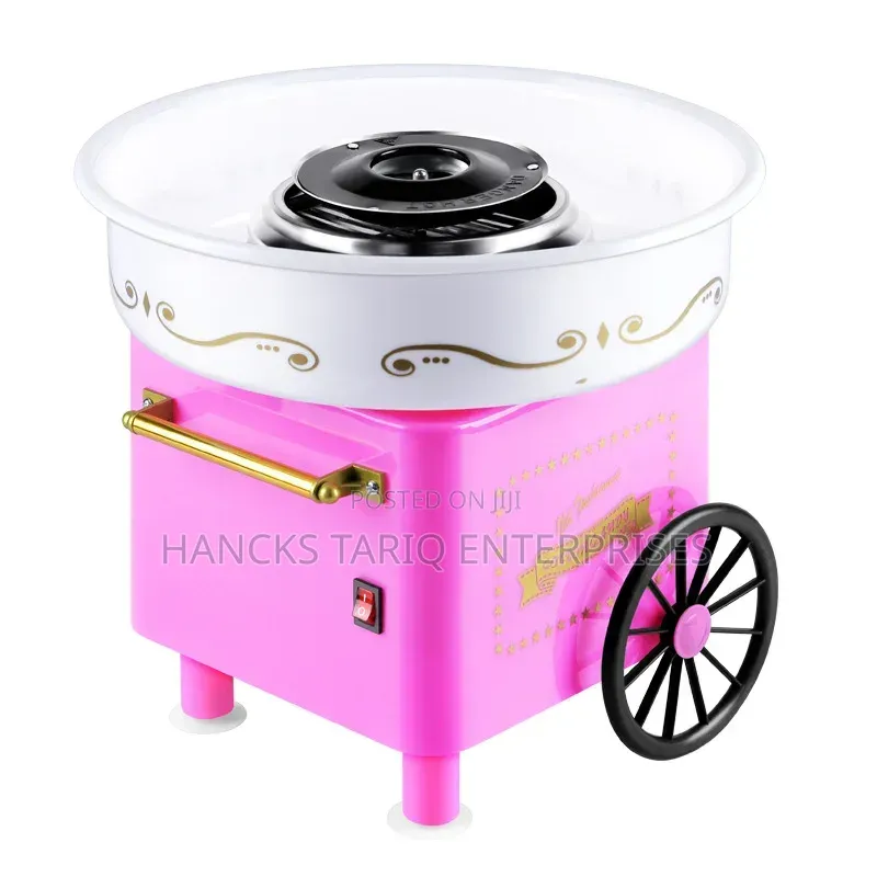 Vintage-Style Electric Cotton Candy Maker.