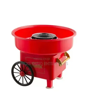Vintage-Style Electric Cotton Candy Maker.