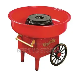 Vintage-Style Electric Cotton Candy Maker.