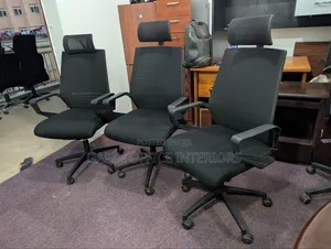 Headrest Mesh Back Office Chairs, Price for Each Piece