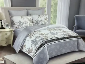 5x6 Cotton Binded Duvet Sets With 1 Bedsheet 2pillowcases