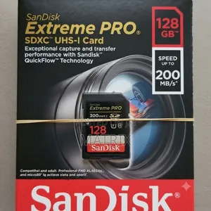 128gb Memory Card Sandisk Extreme Pro SDXC Uhs Card