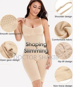 Seamless Full-Body Shaper Bodysuit