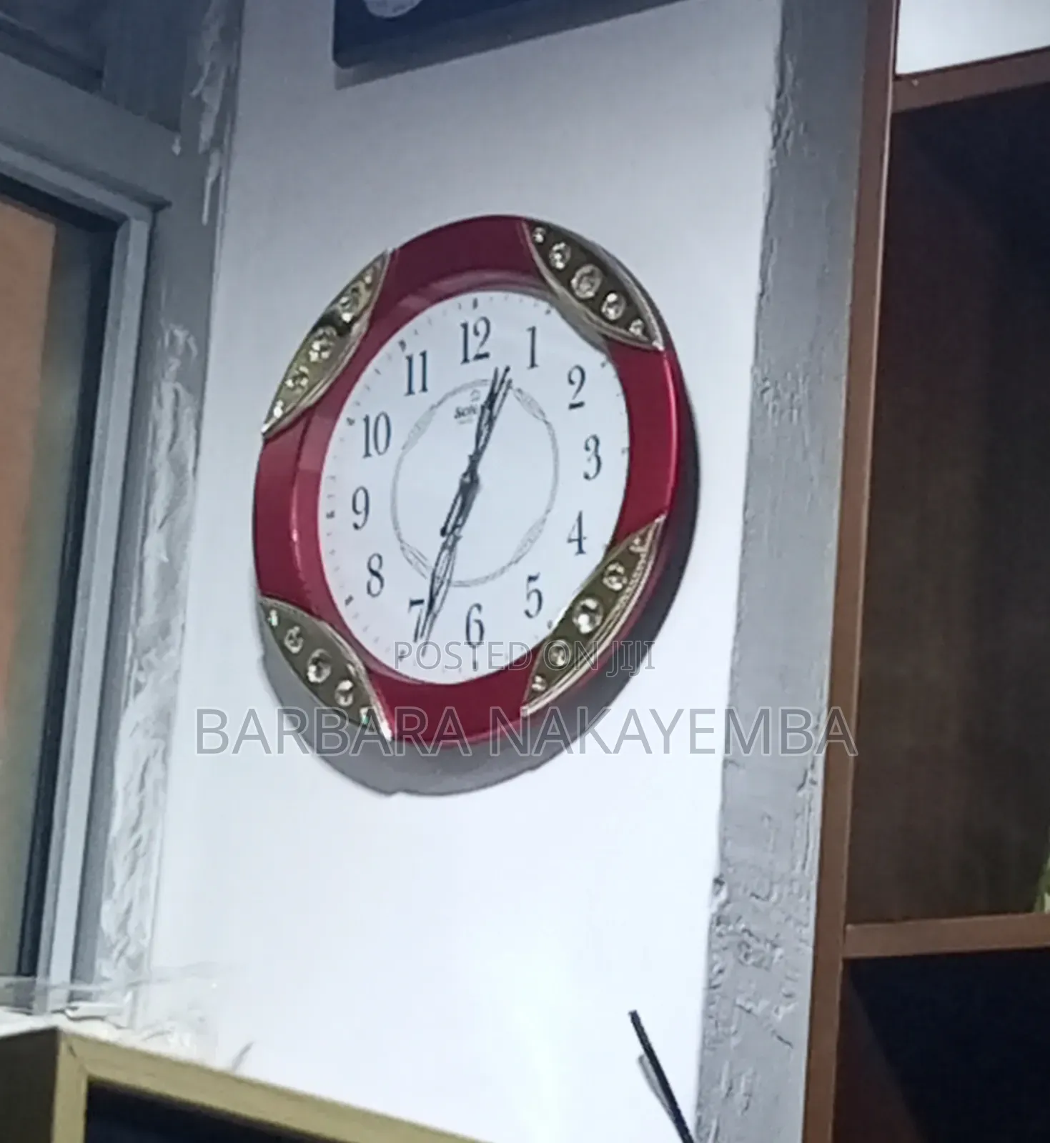 Sonam Diamond Wall Clock