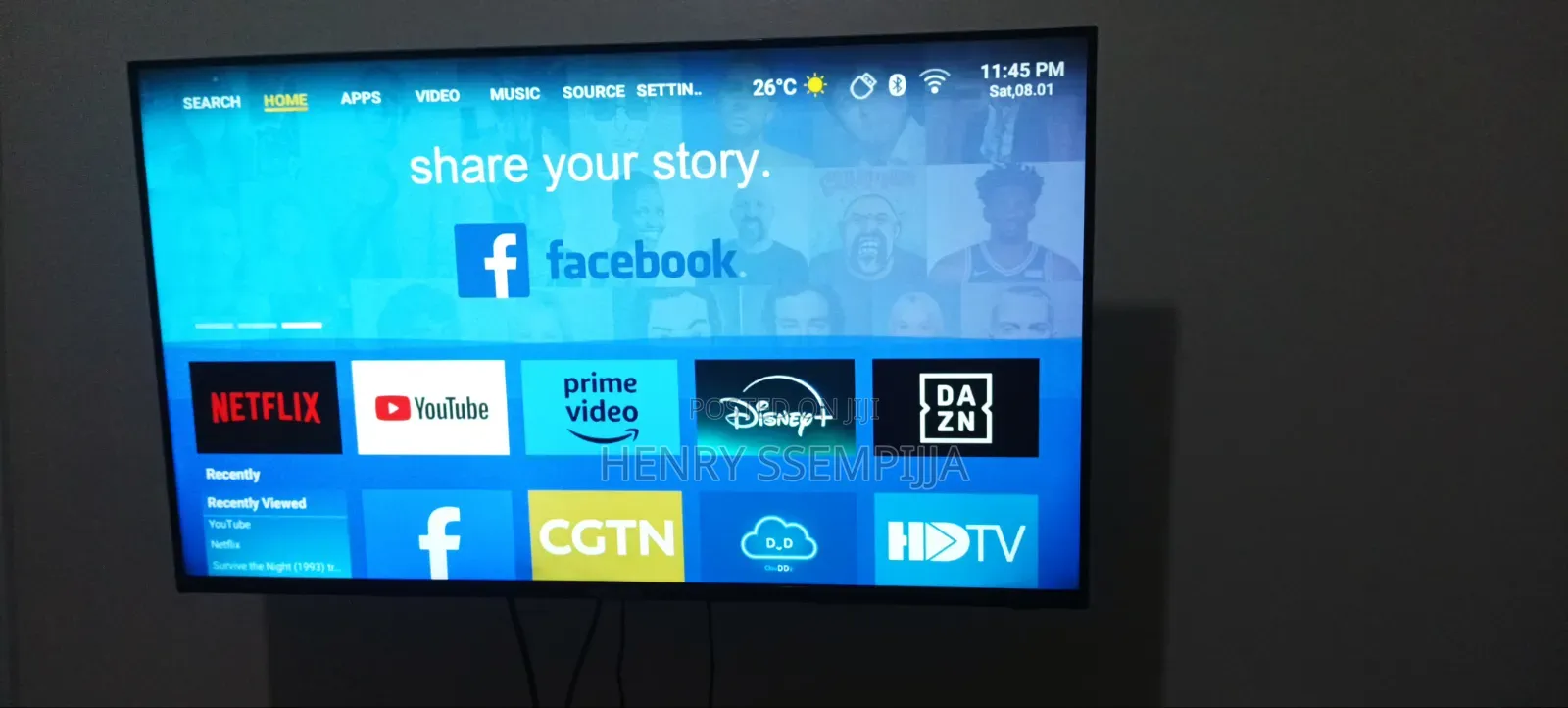 GlobalStar SmartTv 43 Inches