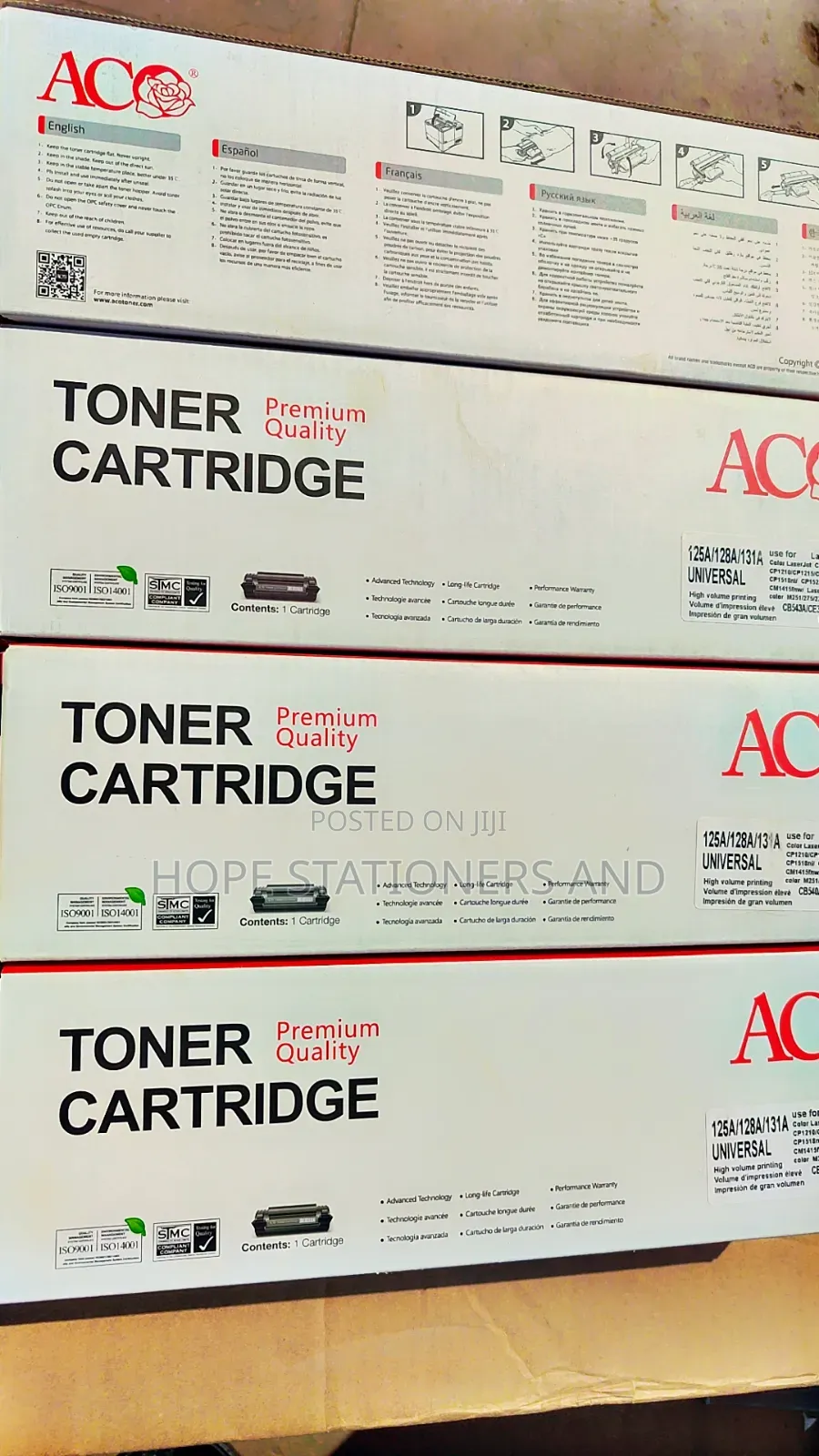 HP 125a / 128a / 131a Laser Catridge / Tonner Catridge