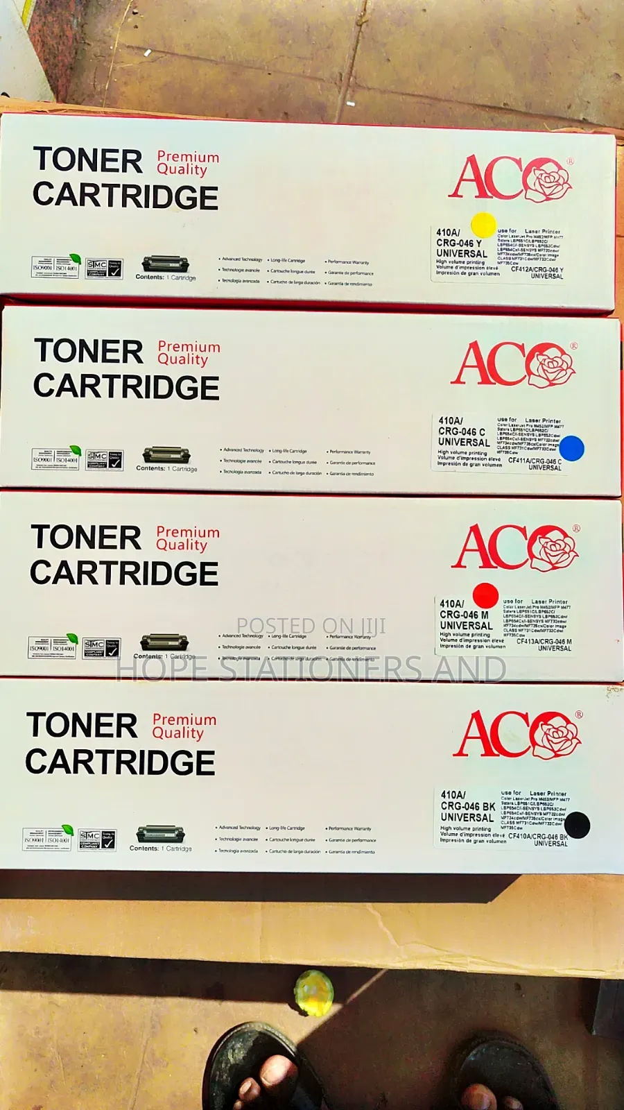 HP 410a / CRG - 046 Tonner Cartridge for M477 and More Catridges