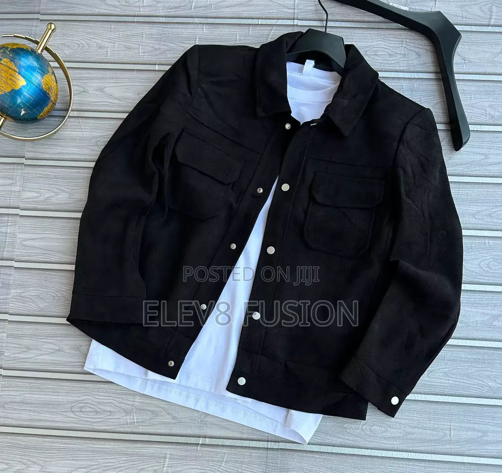 Suede Bomber Jacket
