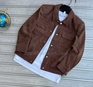 Suede Bomber Jacket