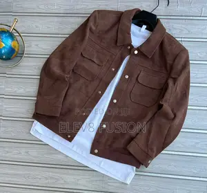 Suede Bomber Jacket