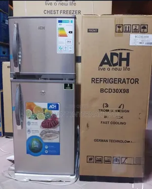 Adh Double Door 138l Fridge/Adh Refrigerator