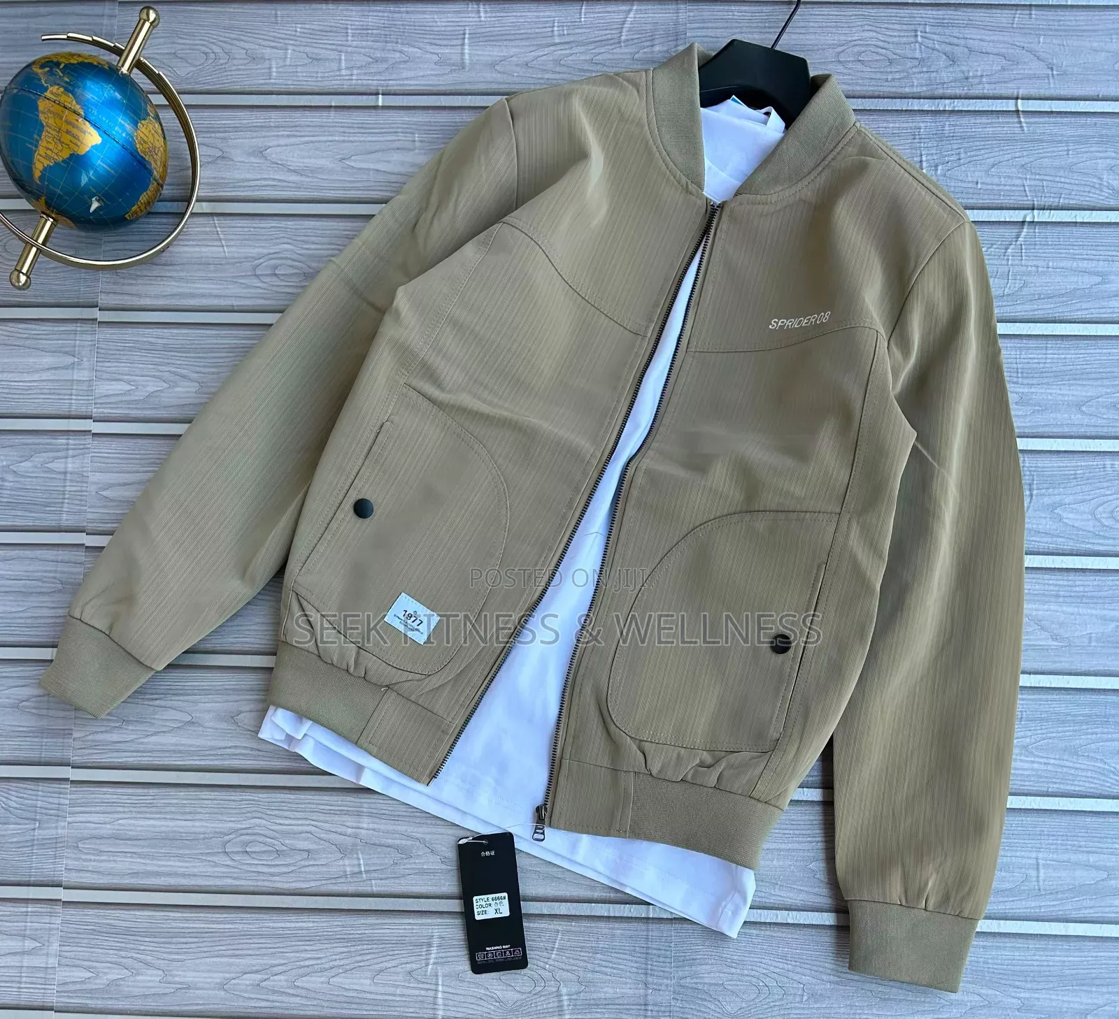 Baseball Collar Bomber Jacket